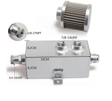 Алюминиевый маслоуловитель картерных газов с фильтром FT