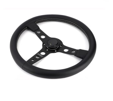 Спортивне кермо Momo Prototipo без вильоту (шкіра)