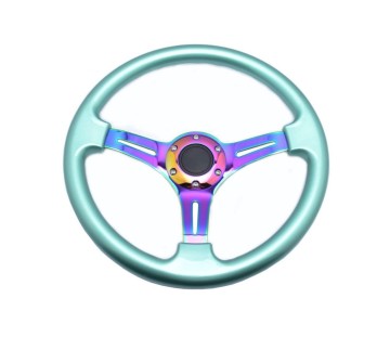 Универсальный пластиковый руль NRG (Gold)