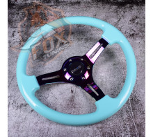 Универсальный пластиковый руль NRG (neoсhrome) Универсальный пластиковый руль NRG (neoсhrome)