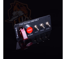 Панель запалювання з кнопкою запуску двигуна та 4х тумблерами