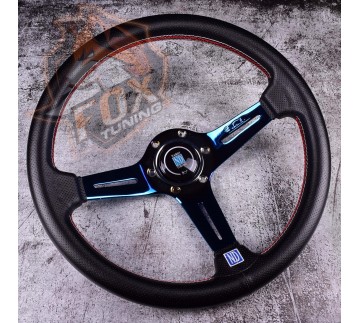 Спортивный руль из перфорированной кожи Nardi (neochrom)