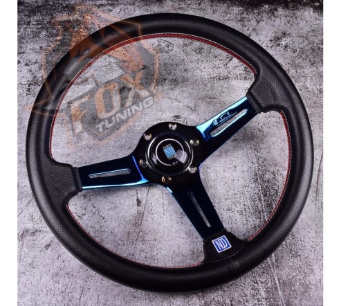 Спортивный руль из перфорированной кожи Nardi (neochrom)