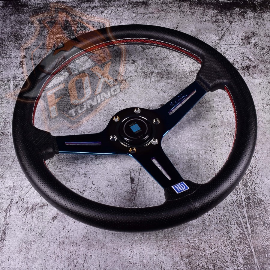 Спортивный руль из перфорированной кожи Nardi (neochrom)