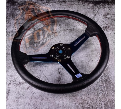 Спортивный руль из перфорированной кожи Nardi (neochrom)