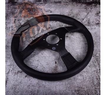 Спортивный кожаный руль MOMO Montecarlo без вылета
