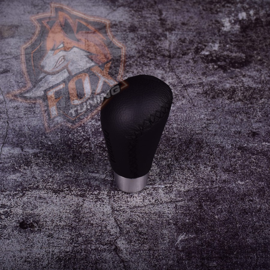 Універсальна ручка кпп момо шкіра (чорна)