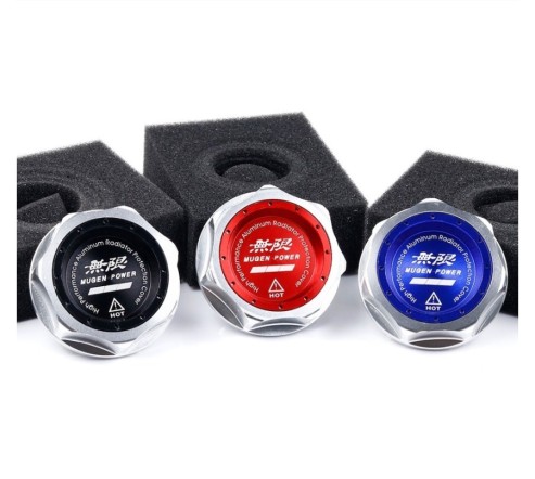 Крышка масло заливной горловины Mugen (siliver)