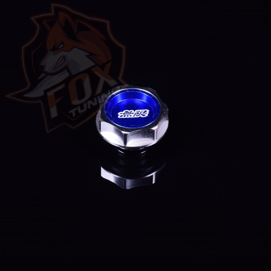 Крышка масло заливной горловины Mugen (siliver)