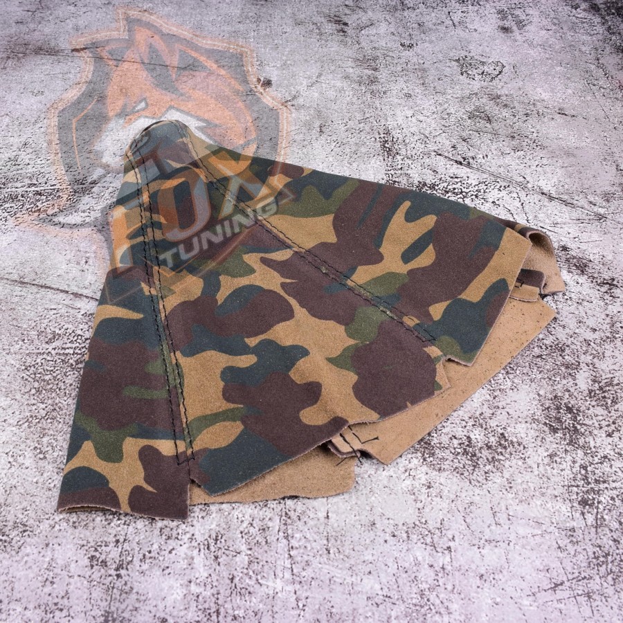 Универсальный замшевый чехол рычага FT (camouflage)