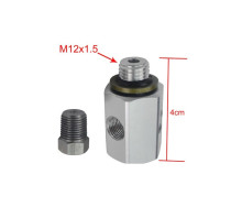 Адаптер 3х портовой на давления/температуры масла M12x1.5/M10x1.0