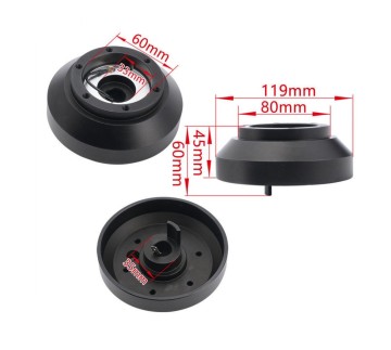 Алюминиевый FT (black) переходник для руля BMW E30