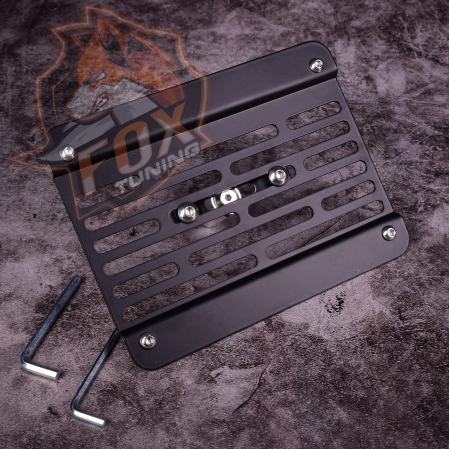 Алюминиевый держатель для автомобильного номерного знака FT