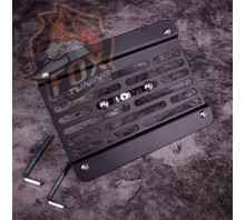 Алюмінієвий тримач для автомобільного номерного знаку FT