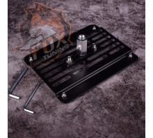 Алюмінієвий тримач для автомобільного номерного знаку FT