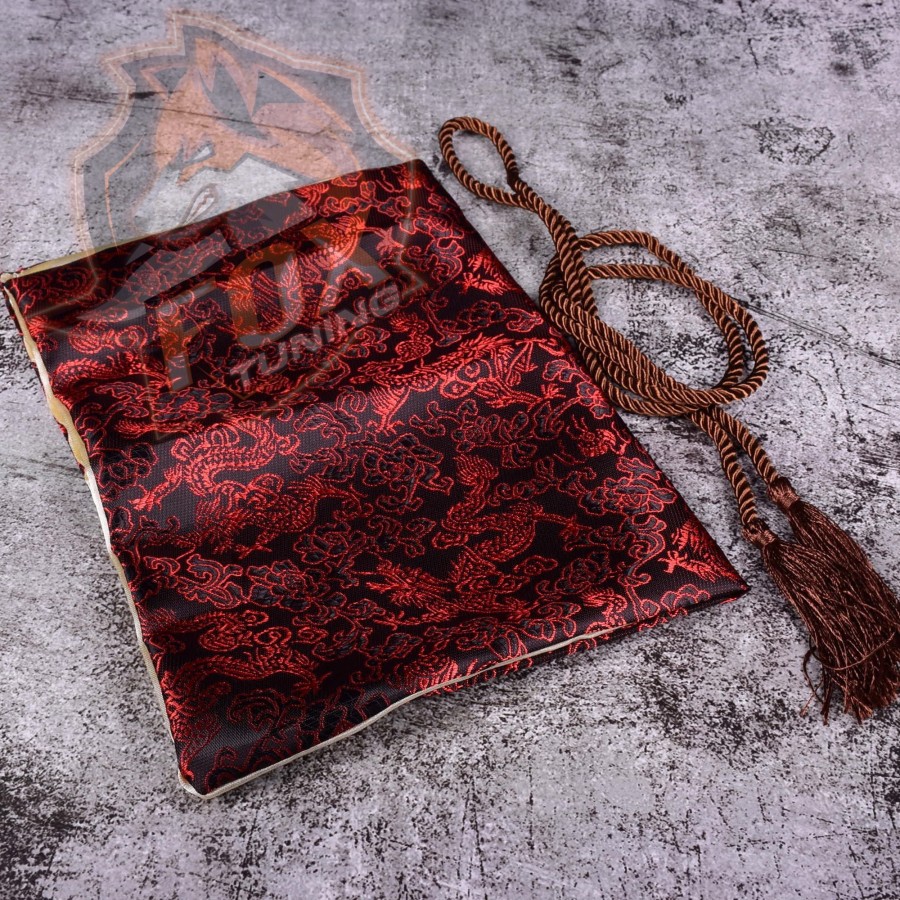 Універсальний чохол  із зав'язкою в Japanese Style (Red Dragon)
