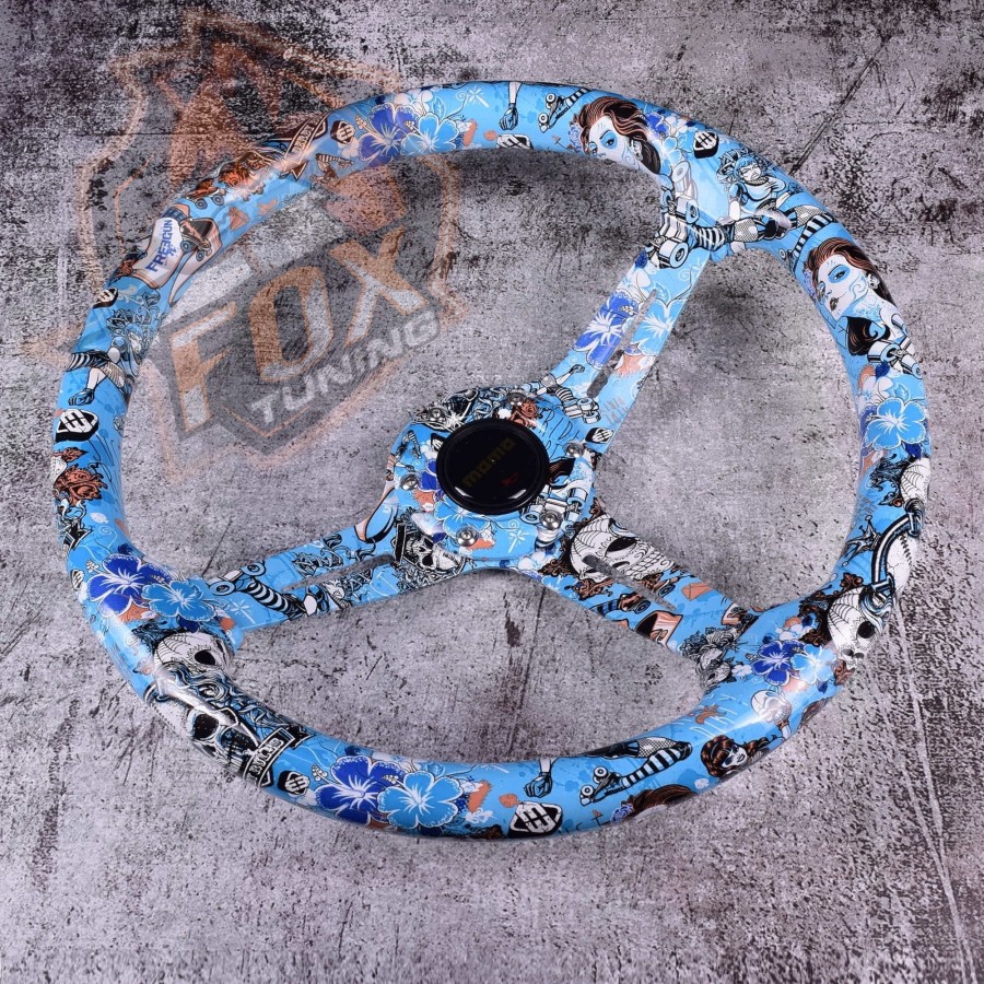 Универсальный палстиковый руль Akvaprint(Quad rollers)