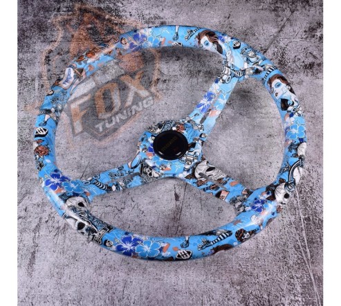 Універсальне паластикове кермо Akvaprint(Quad rollers)