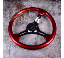 Универсальный пластиковый руль NRG (Siliver)