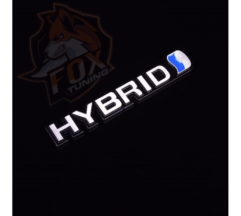 Алюминиевая эмблема/шильдик Hybrid