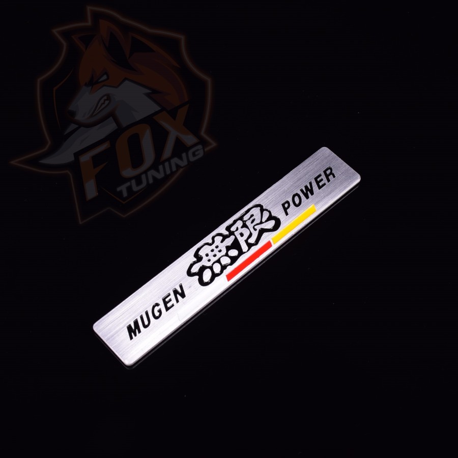 Алюминиевая эмблема/шильдик Mugen Power