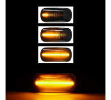 Динамічні світлодіодні покажчики повороту для Honda FT (Black)