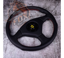 Спортивне кермо Momo EVO без вильоту (шкіра) Спортивне кермо Momo EVO без вильоту (шкіра)