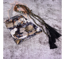 Чохол на КПП із зав'язкою в Japanese Style ( Black Bird)