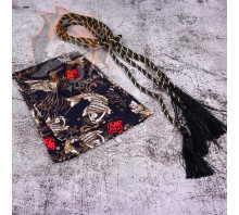 Чехол на КПП с завязкой в Japanese Style (Black Fish)