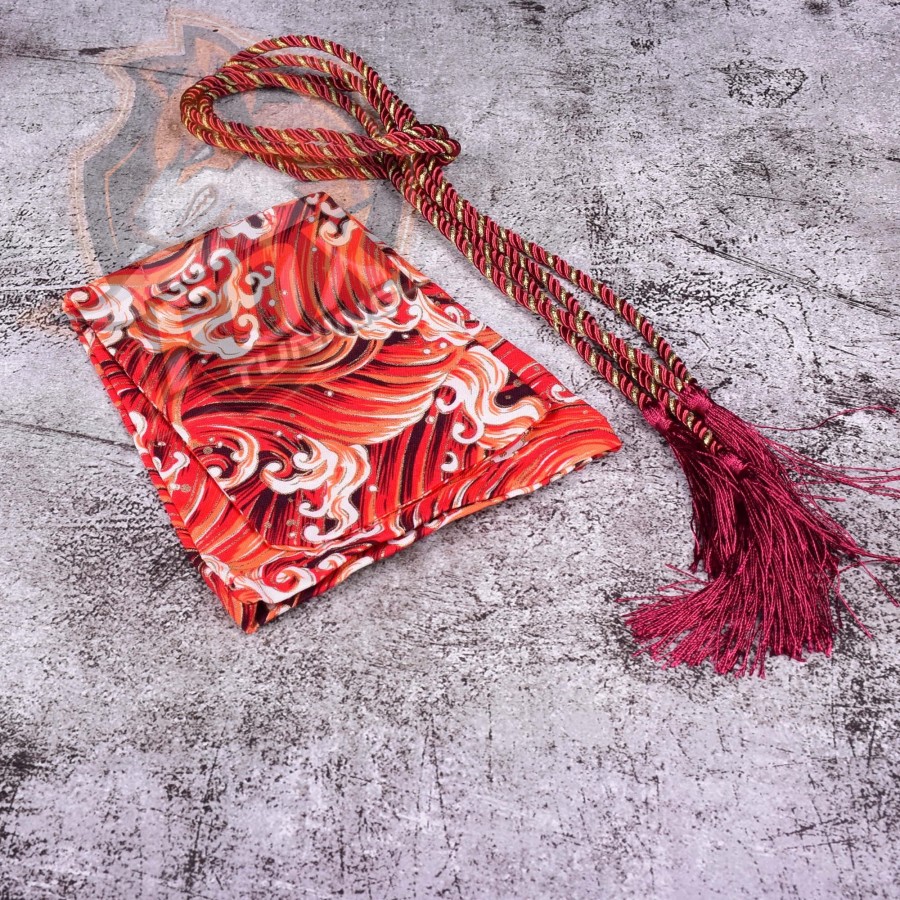 Чохол на КПП із зав'язкою в Japanese Style (Red Sea)