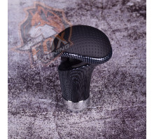 Універсальна ручка кпп  FT шкіра перфорована/карбон