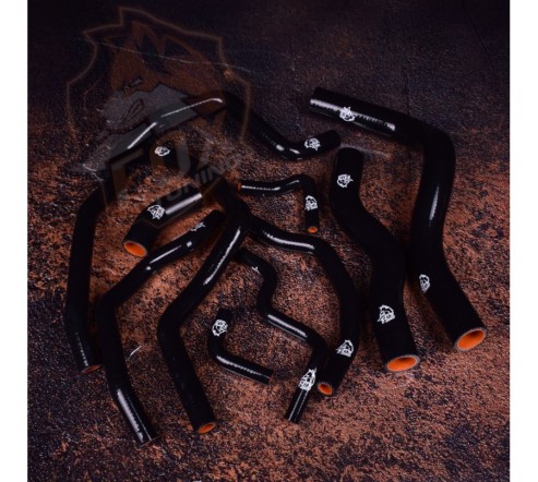 Силіконові патрубки системи охолодження FoxTuning для Honda Civic 8 R18