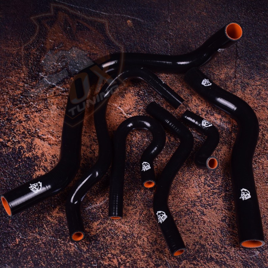 Силиконовые патрубки системы охлаждения FoxTuning для Honda Civic 5/6 B16