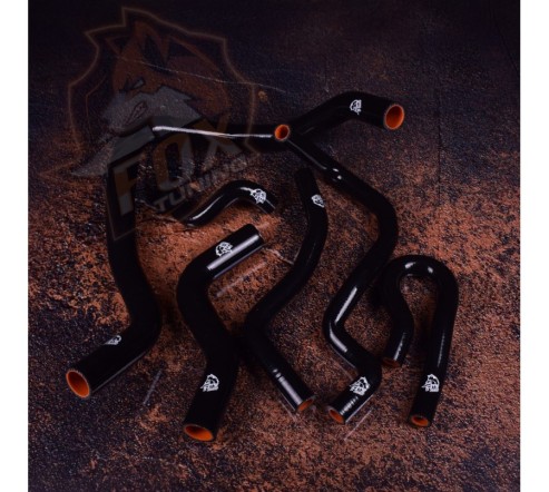 Силиконовые патрубки системы охлаждения FoxTuning для Нonda Civic 5/6 D15/16