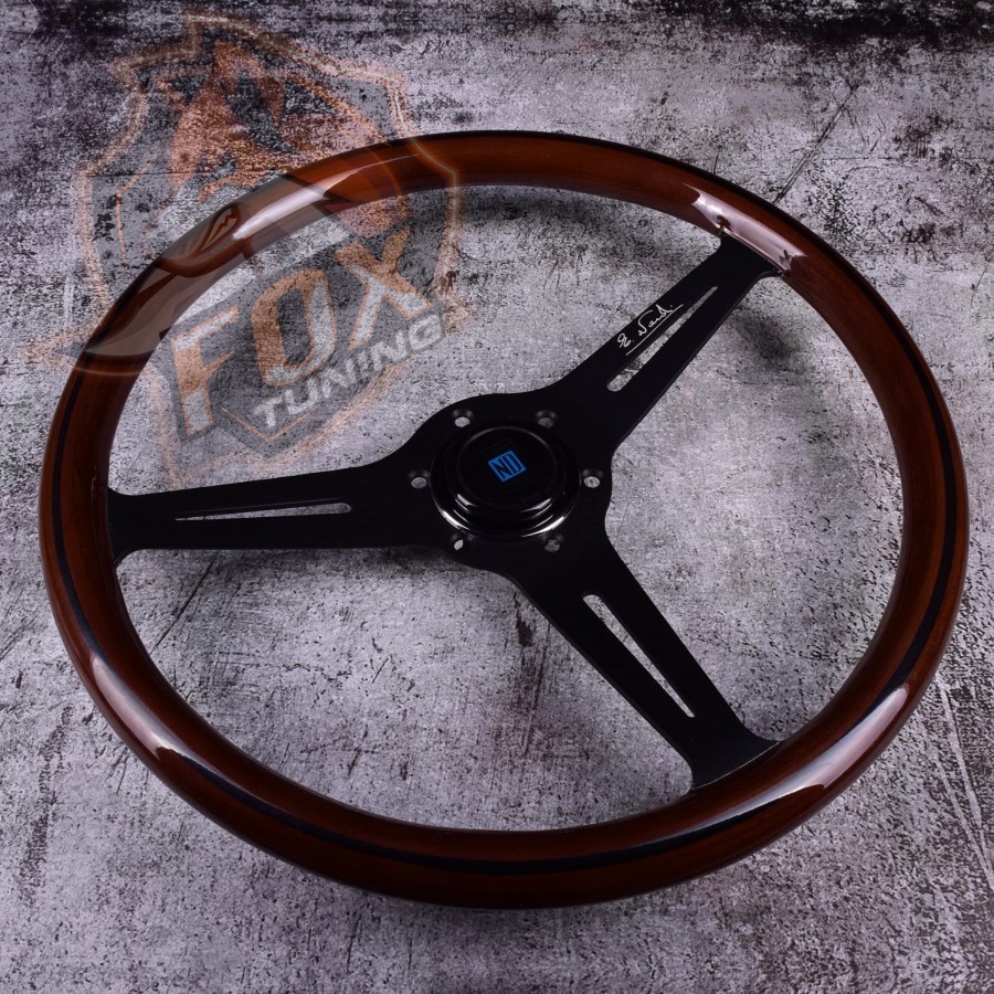 Универсальный руль Nardi без вылета (дерево)