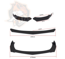 Універсальний пластиковий спліттер/губа FT (Type С) Black