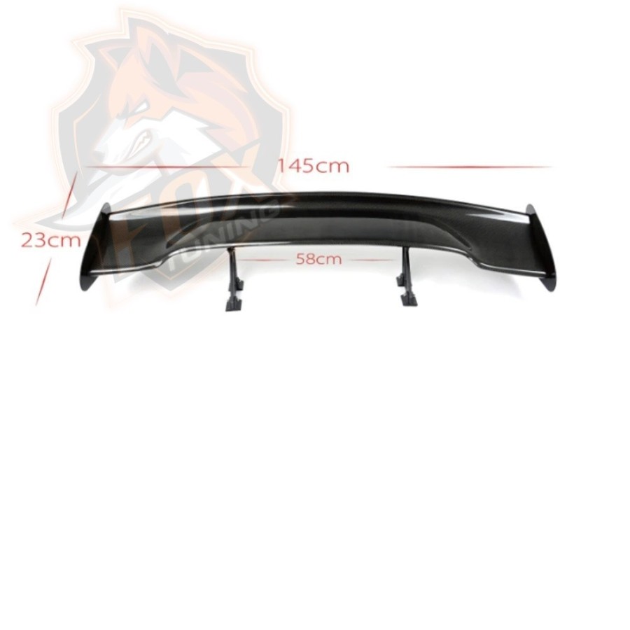 Універсальний пластиковий спойлер  FT (Type A)