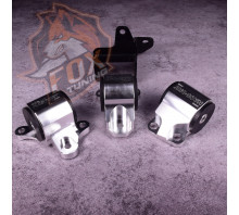 Комплект полиуретановых подушек для Honda Civic 96-00 D,B Swap с левым креплением на 2 болта.