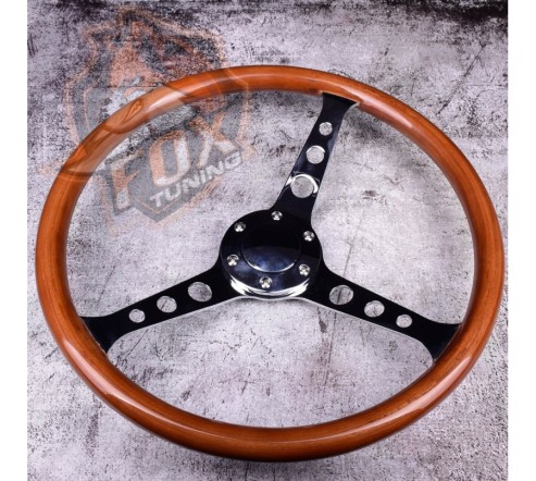 Универсальный руль FT с вылетом 55mm Silver (дерево)