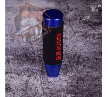Универсальная ручка кпп Mugen с кожей 130 mm