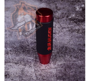 Универсальная ручка кпп Mugen с кожей 130 mm