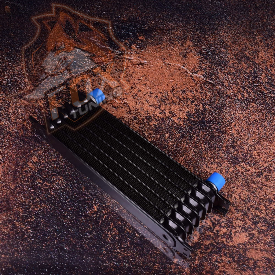 Универсальный масляный радиатор BB 7 рядов AN10 JA (маслокулер)