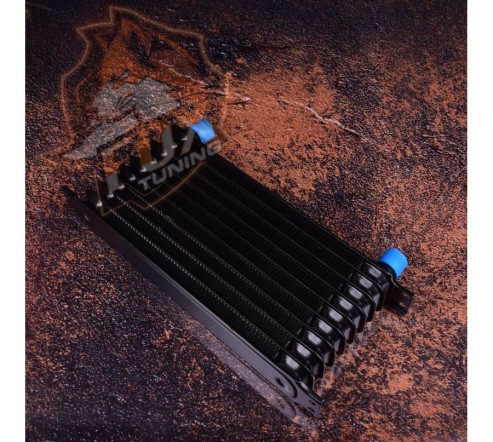 Універсальний масляний радіатор BB 10 рядів AN10 JA (маслокулер)