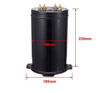 Противідливний (розширювальний) паливний бак під занурювальний насос