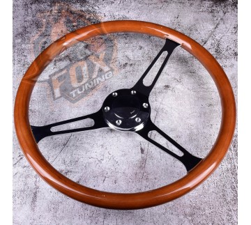 Универсальный руль FT с вылетом 55 mm Siliver (дерево)