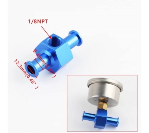 Адаптер 1х портовий для датчика тиску 1/8 NTP 9,5 mm