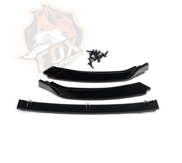 Универсальный пластиковый сплиттер/губа FT (Type D) Black