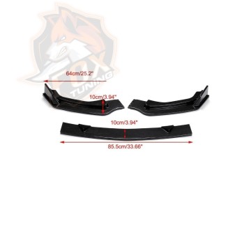 Пластиковий FT спліттер/губа для Infiniti Q50 14-17