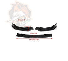 Пластиковый FT сплиттер/губа для Infiniti Q50 14-17