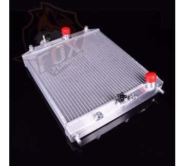 Алюминиевый радиатор для Honda Civic 32 мм (2х рядный)